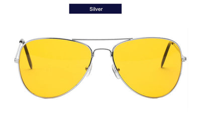 UVLAIK Aviation Night Vision Polarized Sunglasses Men Women Goggles Glasses UV400 Sun Glasses Driver Night Driving Eyewear