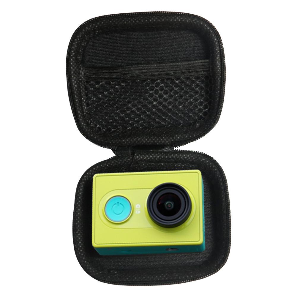 SHOOT Portable Mini Box EVA Black Camera Bag Case For Gopro Hero 6 5 Xiaomi Yi 4K Sports Cam For Yi Go Pro Camera Accessories