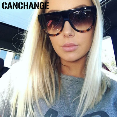 CANCHANGE 2018 Brand Designer Sunglasses Women Gradient Lens Sun Glasses Women Full Frame Shades Ladies Glasses Unisex Oculos