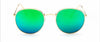 Hindfield Black Hot Rays Round Sunglasses Women Brand Designer Sun Glasses for Men 2017 Mirror UV400 Oculos De Sol Masculino