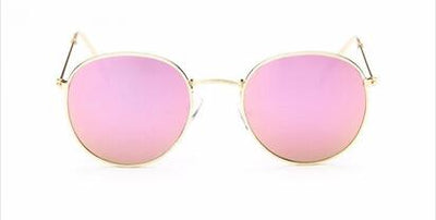 Hindfield Black Hot Rays Round Sunglasses Women Brand Designer Sun Glasses for Men 2017 Mirror UV400 Oculos De Sol Masculino