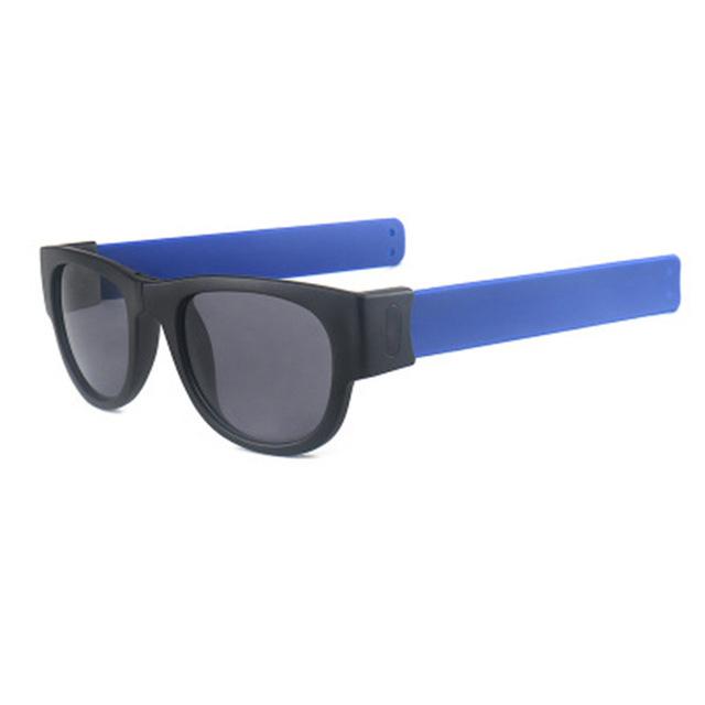 [Men Women Sunglasses Wristband Slappable Polarized Hiking Eyewear Oculos De Sol Masculino Snap Bracelet Glasses] Camera bag