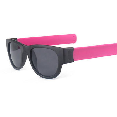 [Men Women Sunglasses Wristband Slappable Polarized Hiking Eyewear Oculos De Sol Masculino Snap Bracelet Glasses] Camera bag