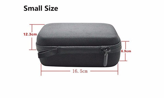 ANJIRUI Waterproof Storage Carrying Bag Travel Case for GoPro Hero Sessions 4/4/3+/3/2/1/XiaomiYi Action Camera Case Accessories