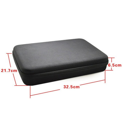 ANJIRUI Waterproof Storage Carrying Bag Travel Case for GoPro Hero Sessions 4/4/3+/3/2/1/XiaomiYi Action Camera Case Accessories