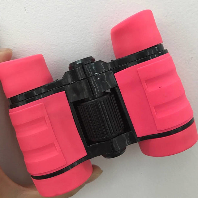 Children toy Mini Kids Binoculars Outdoor Sports Optics 4x30 HD pocket size telescope Child Birthday Present Gift