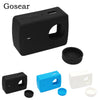 Gosear Silicone Protective Cover Protector Case Shell Skin Lens Cap for Xiaomi Yi 4 K XiaoYi 2 II Xiomi 4K Action Camera Gadget