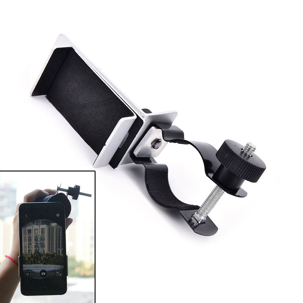 Spotting Scope Cellphone Adapter Mount- Universal Digiscoping Binocular, Telescope, Microscope adapter clip