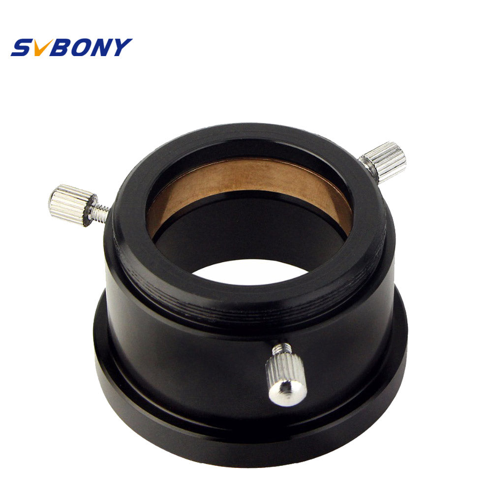 SVBONY 1.25" M42x0.75 to 1.25" Adapter Telescope Astronomy Accessories w/Brass Compression Ring Monocular W2787