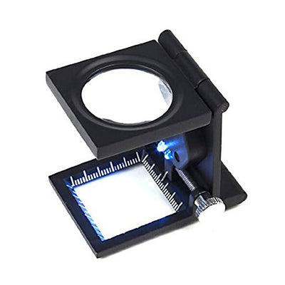 Easy-carrying Third Hand Tool Soldering Stand with 5X Magnifying Glass  360 Degree Rotating Adjustable Locking Arms
