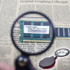 Mini Pocket 6X 58mm Folding Jewelry Magnifier Magnifying Eye Loupe Glass Lens