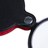 Mini Pocket 6X 58mm Folding Jewelry Magnifier Magnifying Eye Loupe Glass Lens