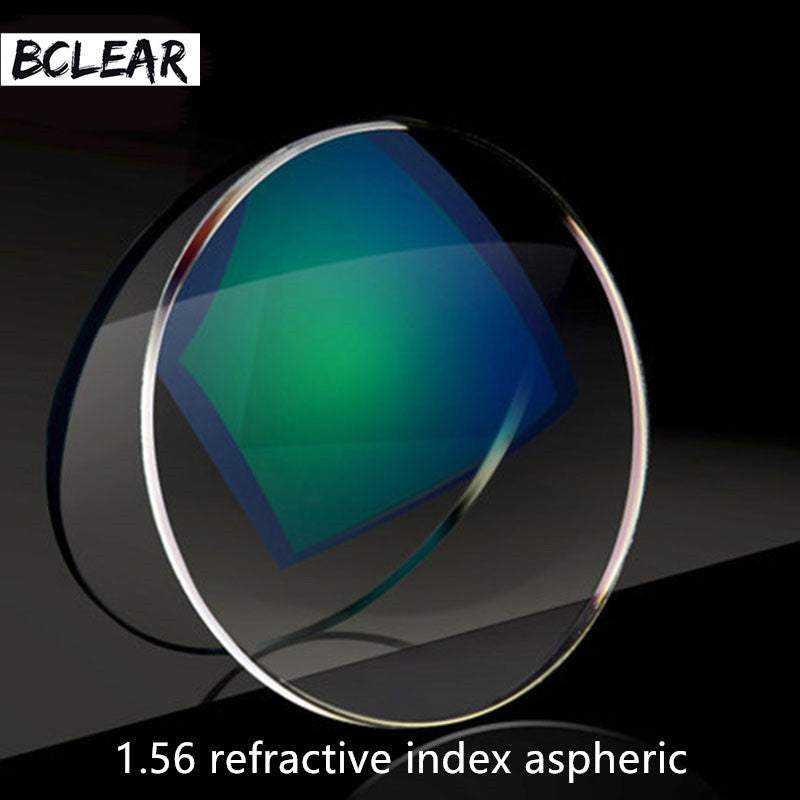 BCLEAR 1.56 Hard Anti Scratch Aspheric Prescription Lenses Optical Lens Diopter Myopia Reading Presbyopia nearsighted farsighted