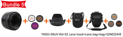 YONGNUO YN50MM F1.8 Large Aperture Auto Focus Lens YN 50MM for Nikon f1.8 50mm Camera Lenses  d7000 d90 d5200 d7200 d750 d610