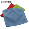 lensoul   5pc Cleaning Cloth Screen Glass Lens Cleaner for Canon Nikon DSLR Camera Camcoder