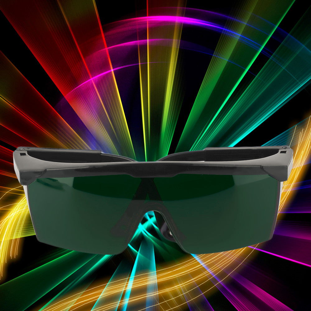 Protection Goggles Laser Safety Glasses Green Blue Red Eye Spectacles Protective Eyewear Green ColorHigh Quality and Newest