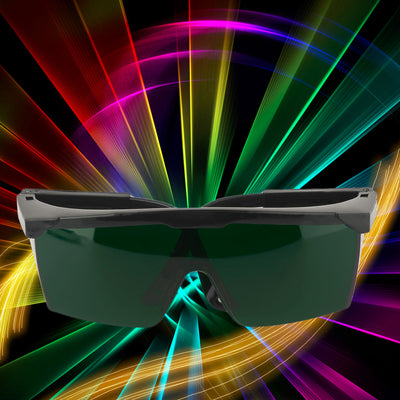 Protection Goggles Laser Safety Glasses Green Blue Red Eye Spectacles Protective Eyewear Green ColorHigh Quality and Newest