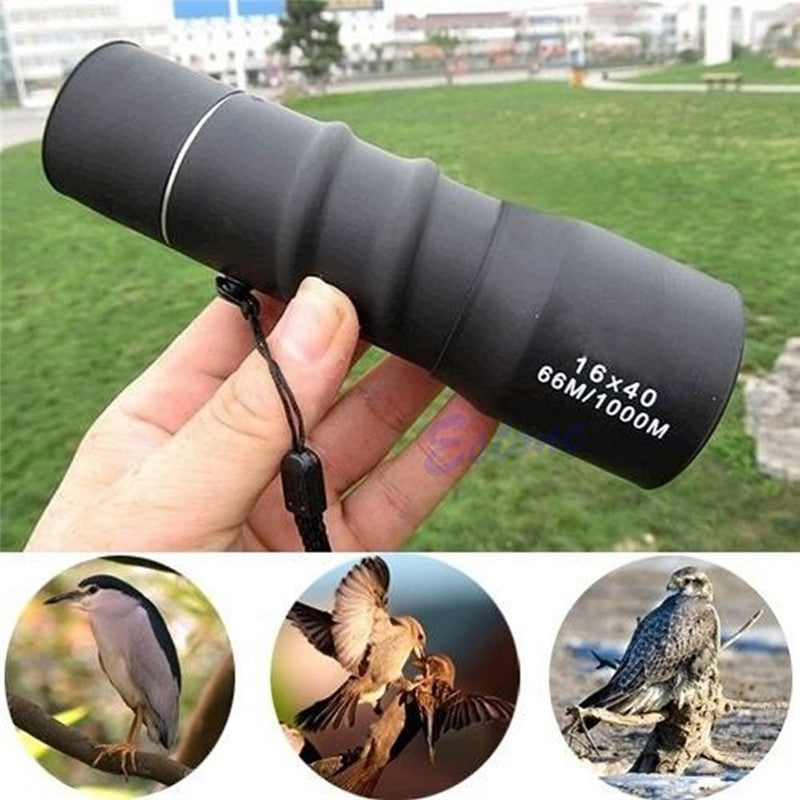 16X40 Zoom Lens Sports High Power Monocular Telescope For Hunting Camping Spotting Scope Hunting Scopes Binoculars